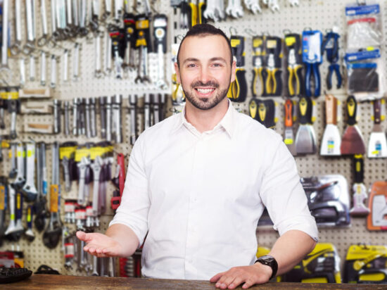 Hardware store owner