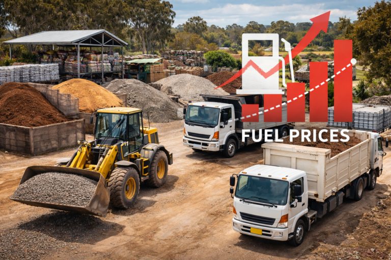 How Rising Diesel Prices Are Squeezing Australian Landscape Suppliers – and What Better Systems Can Do About It