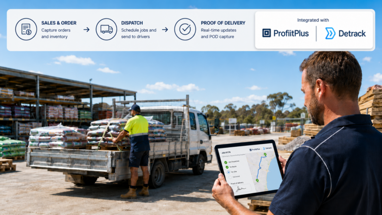 New ProfiitPlus + Detrack Integration: Smarter Delivery Management for Trade Suppliers